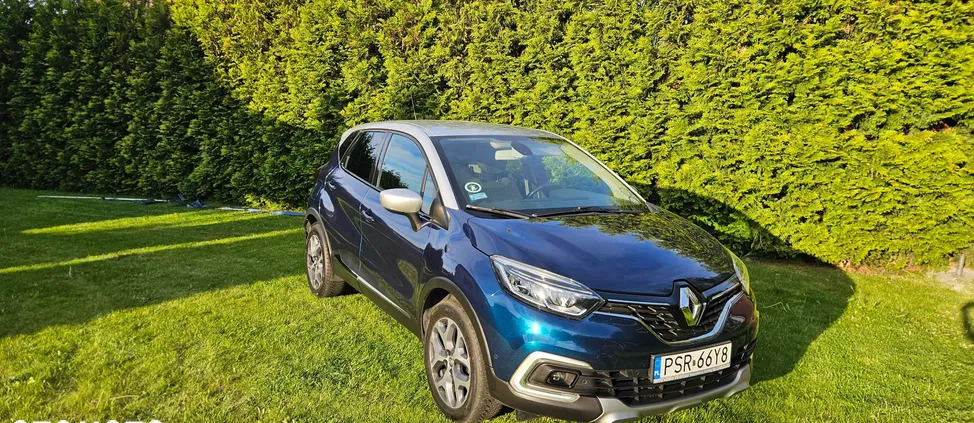 renault captur wielkopolskie Renault Captur cena 58900 przebieg: 105500, rok produkcji 2017 z Biała Piska